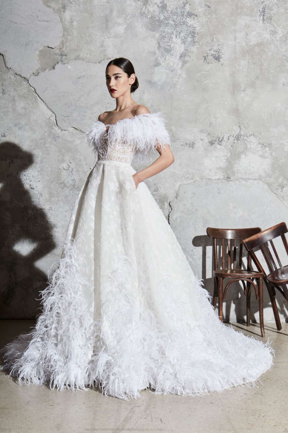 Zuhair Murad Spring 2020 Wedding Dress Collection 4