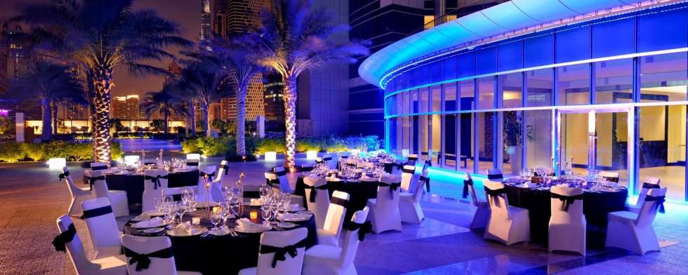 Marriott ballroom in Dubai 