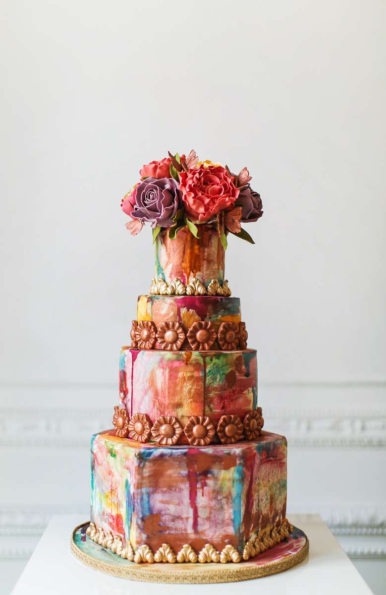 Watercolor Cakes