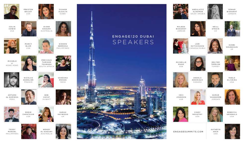Engage Dubai Speakers