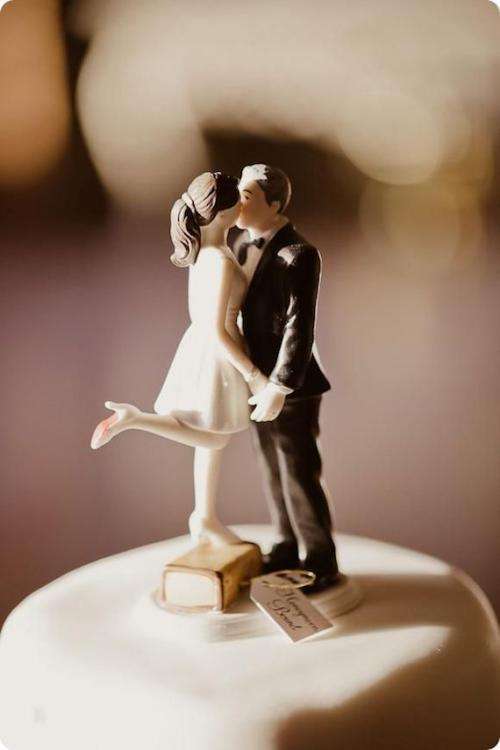 Romantic Wedding Cake Toppers