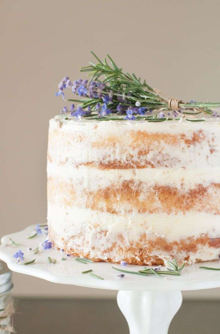 Honey Lavender Cake