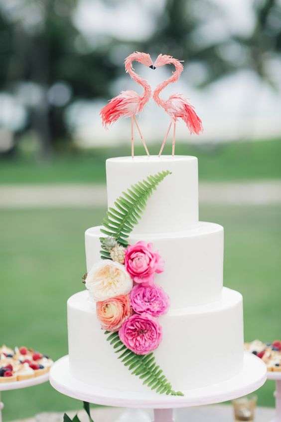 Tropical Wedding Cake 2