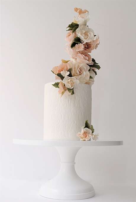 One Tiered Wedding Cakes