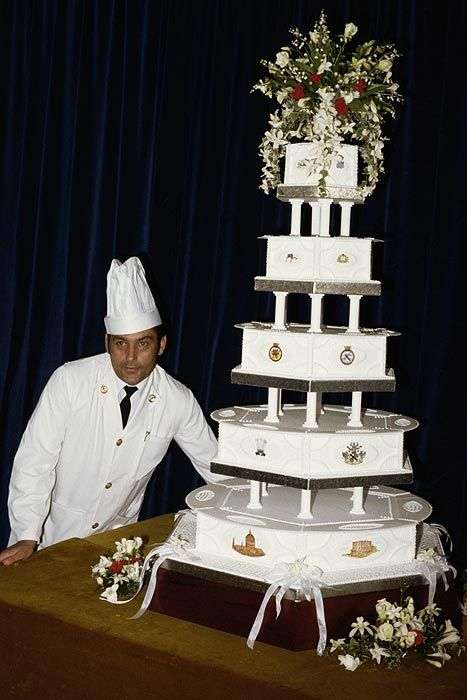 Prince Charles and Princess Diana's Wedding Cake