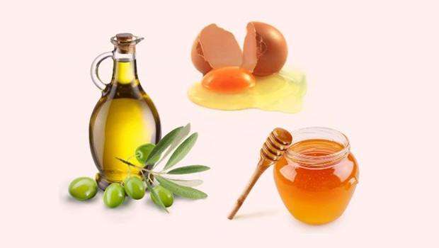 Egg Yolk, Honey and Olive Oil Facial Mask