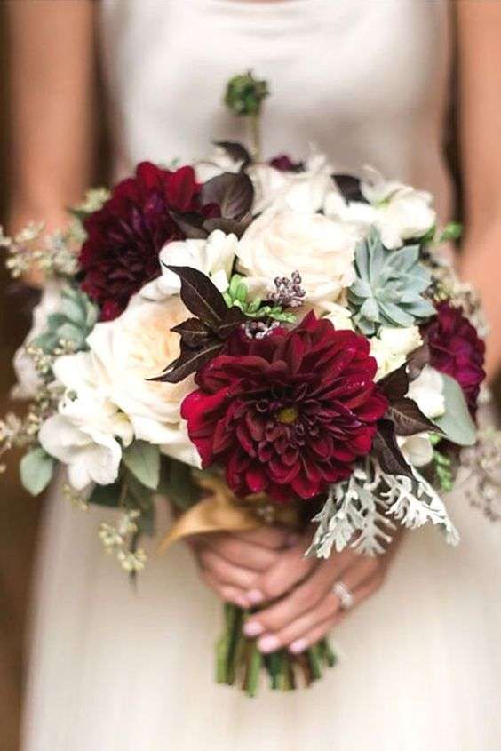 Seasonal Wedding Bouquet