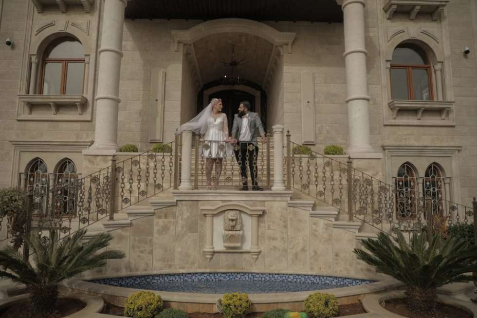 Lara Haidar and Husam Jawhari guestless wedding