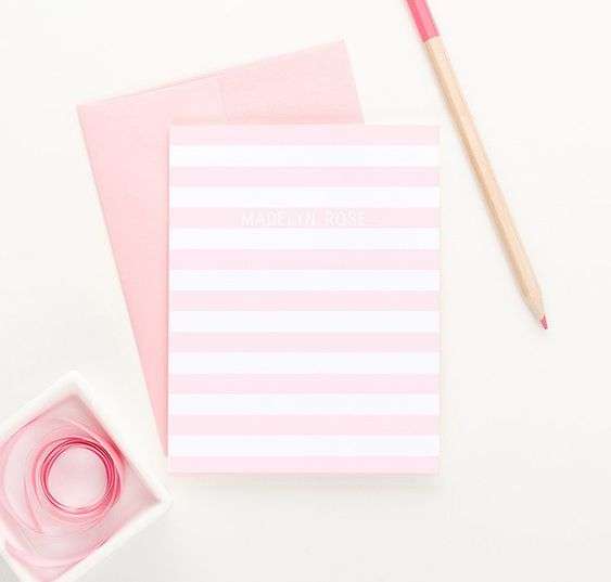 Personalized Stationary