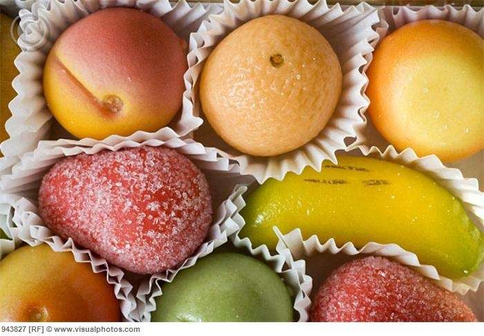 Marzipan Fruits