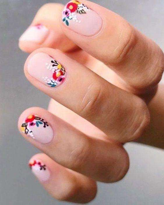 Floral Nail Art