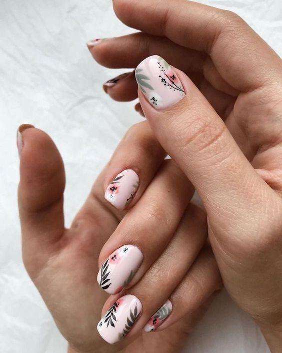 Flower Nail Art