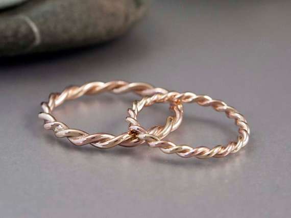 Spiral Engagement Rings