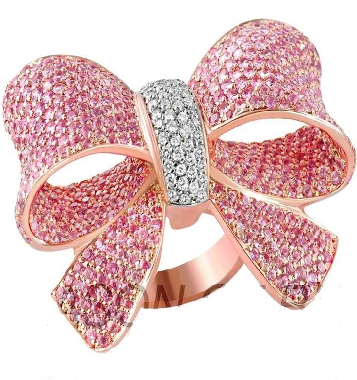 Bow Engagement Ring 2