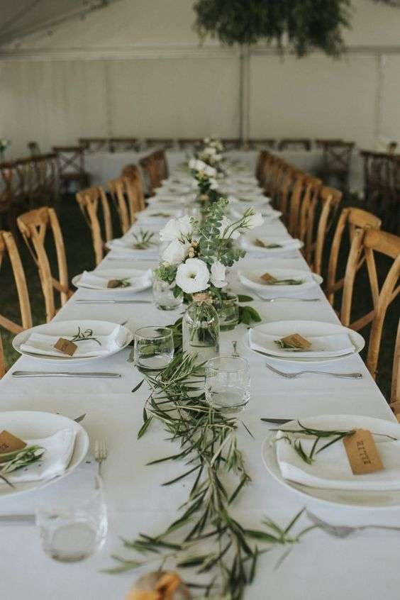Olive Branch Table Decorations 2