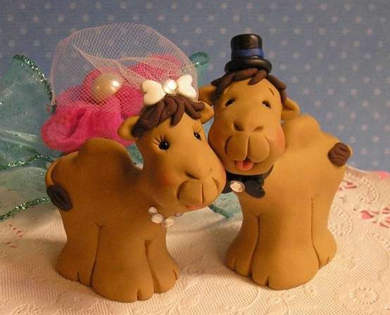 Camel Cake Toppers