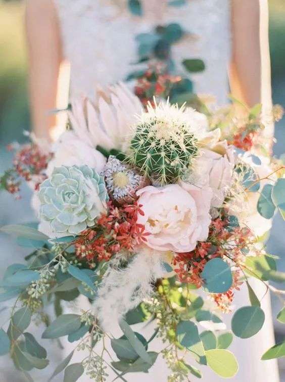 Desert Wedding Flowers