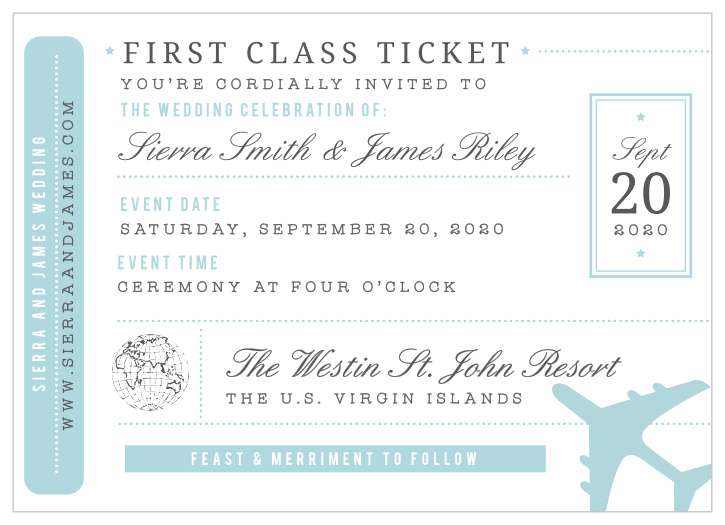 Ticket Invitation