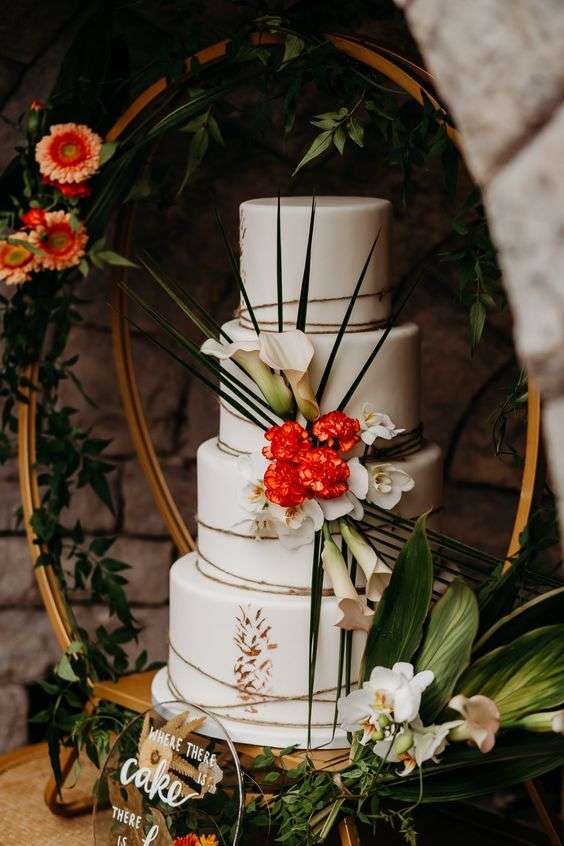 Tropical Wedding Cakes 1