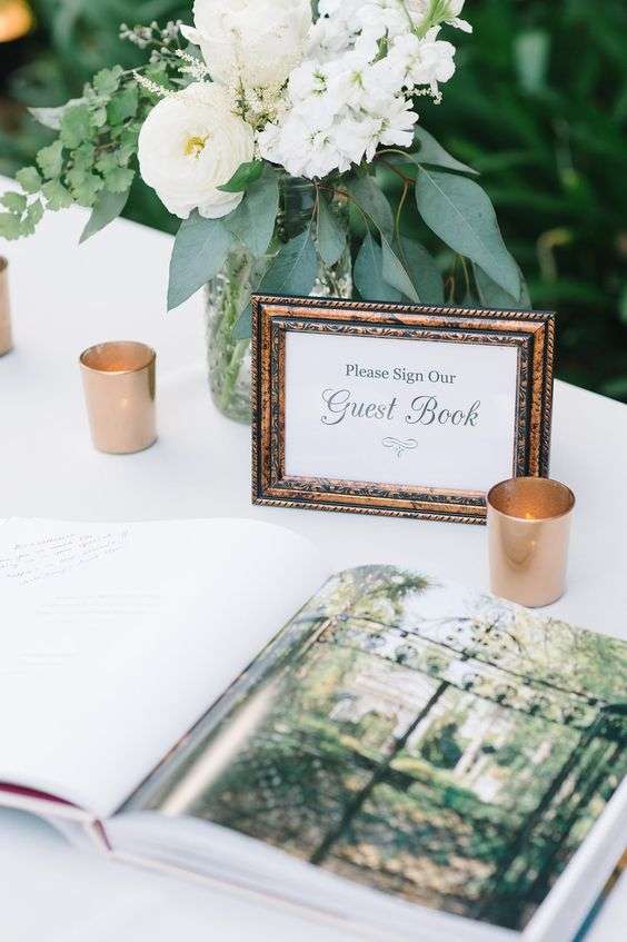 Coffee Table Guestbook