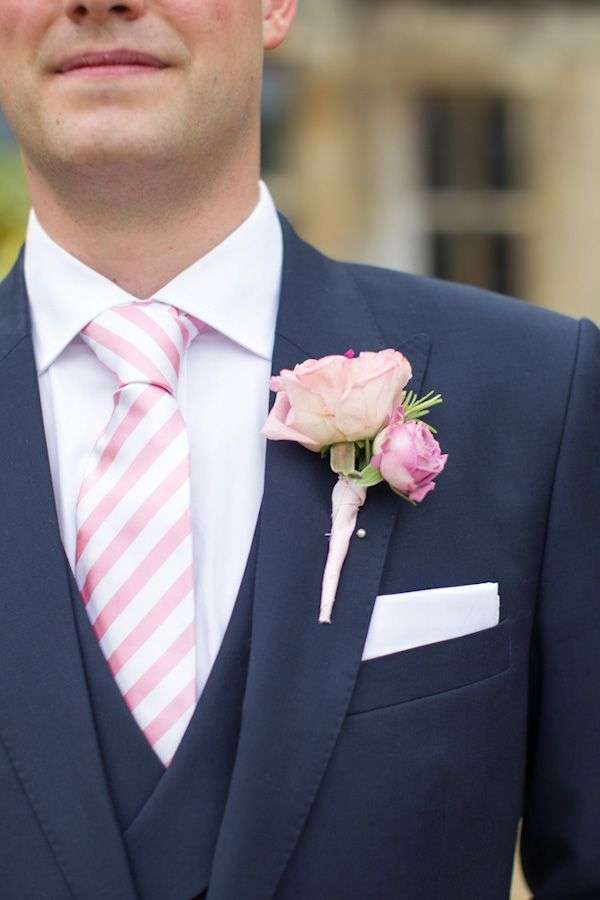 Pink Groom Tie