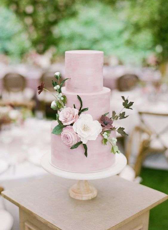 Pink Wedding Cakes 1