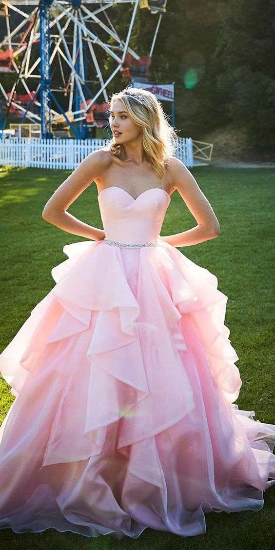 Pink Wedding Dress 1