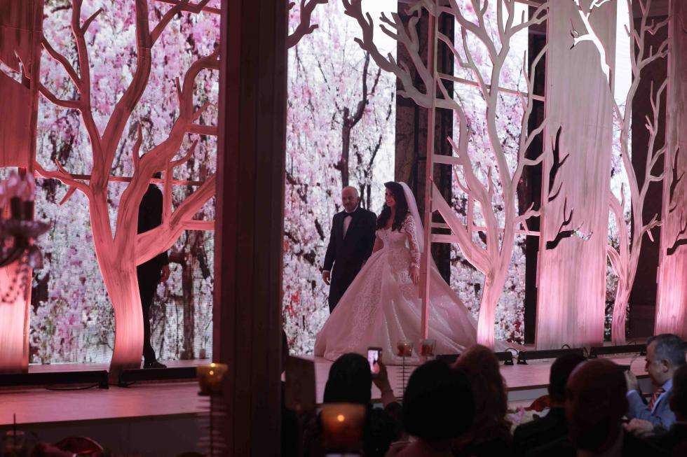 Pink Forest Wedding Doha