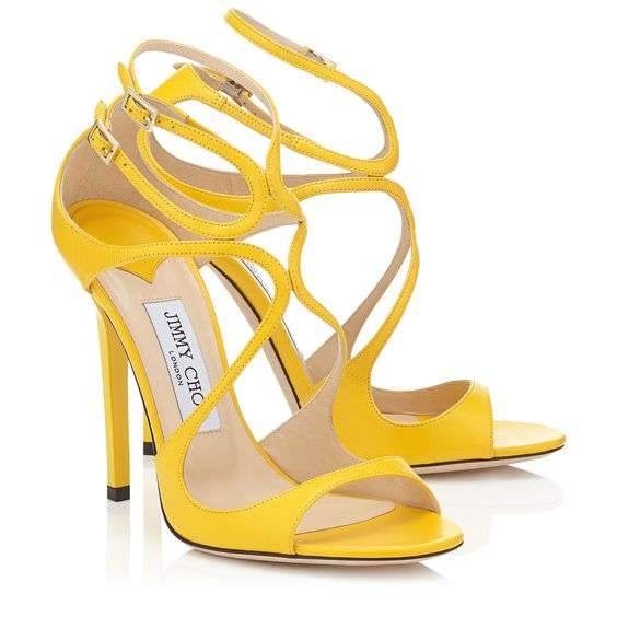 Yellow Bridal Shoes