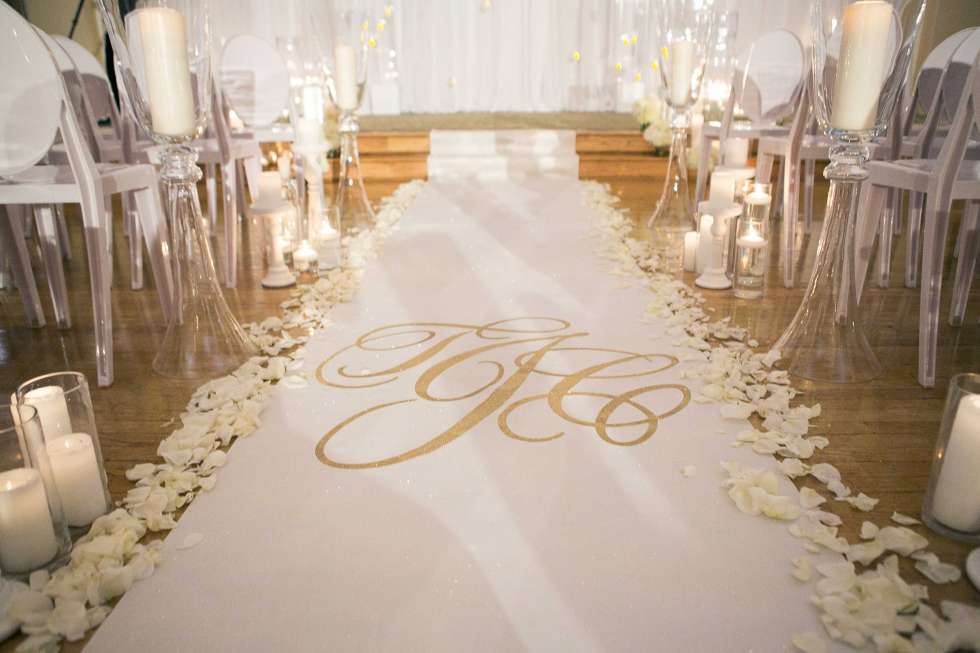 Personalized Aisle Runner