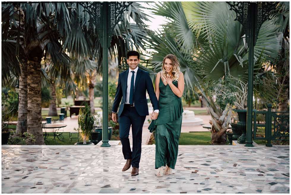 A Romantic Proposal at Melia Desert Palm in Dubai