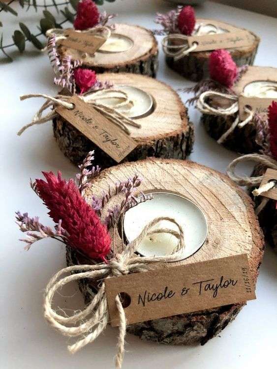 Candle Favors