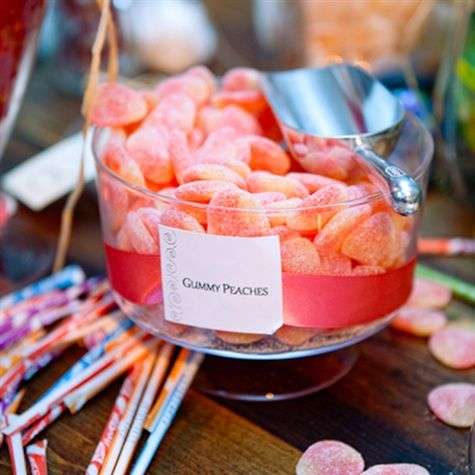 Red and Peach Sweets