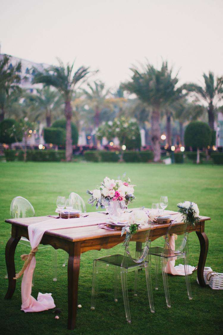 Pink Rustic Wedding