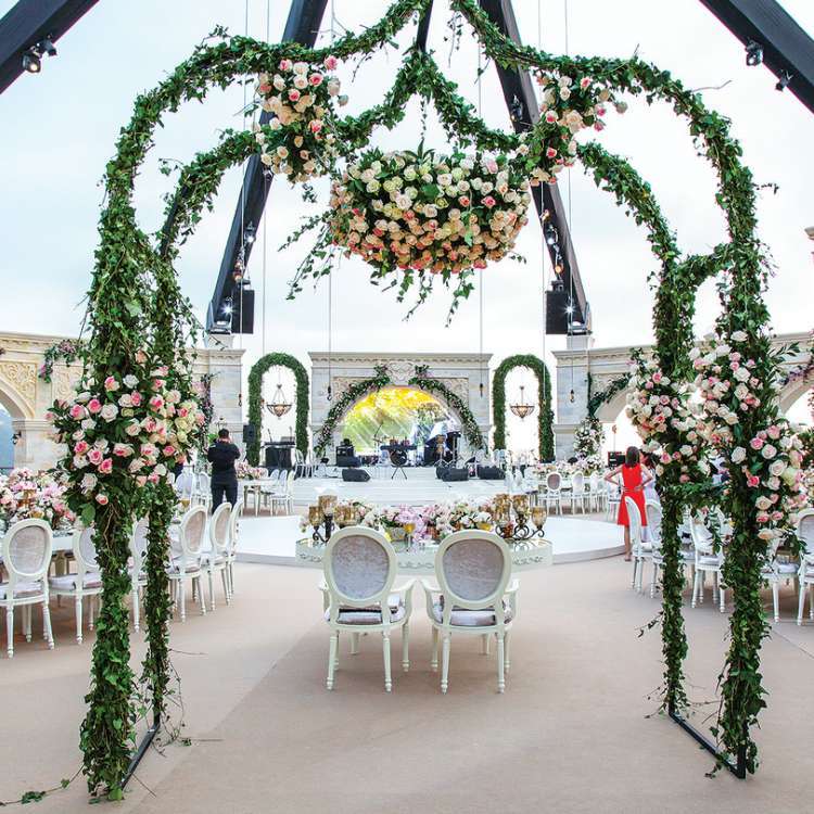 Floral Wedding in Lebanon