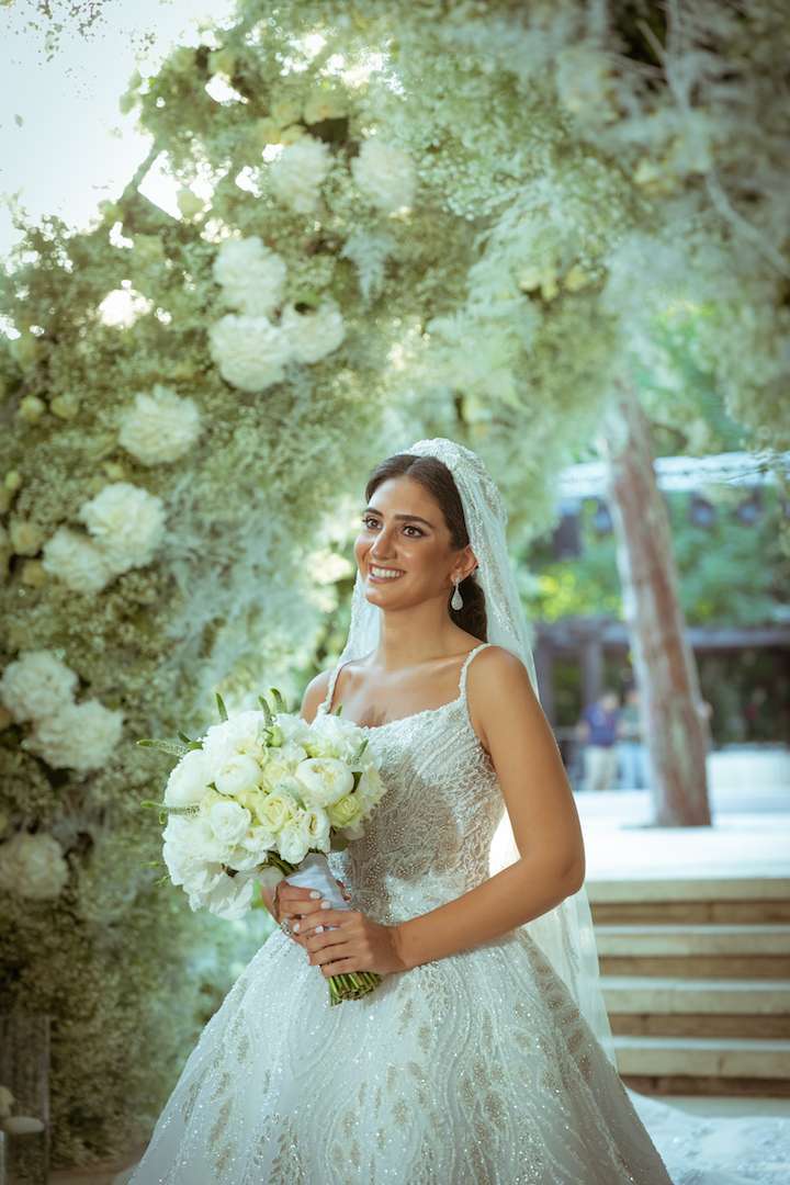 All White Wedding in Amman