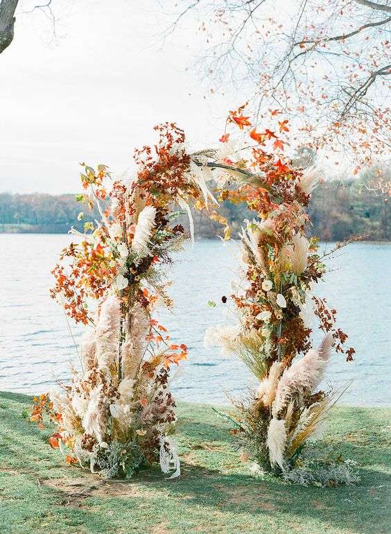 Fall Wedding Arches