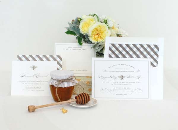 Honeybee Wedding Invites