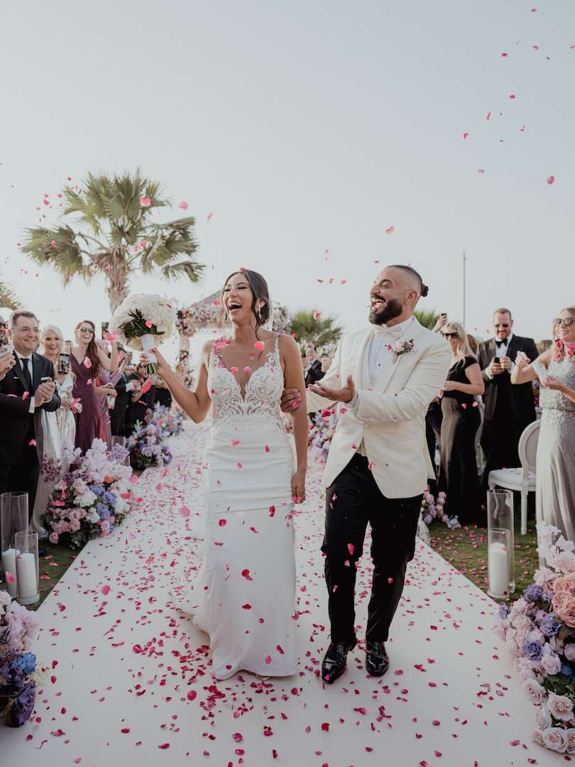 Dubai Bling Wedding of Kris Fade and Brianna Ramirez