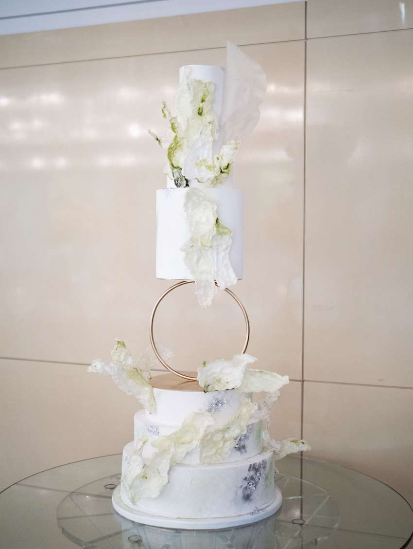 Waferpaper Wedding Cake