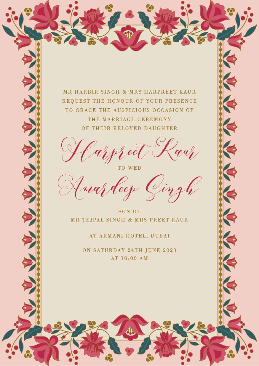 Viva Magenta Wedding Stationery