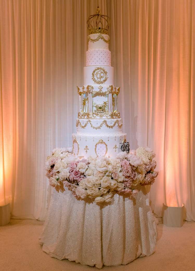 Paris Hilton Wedding Cake