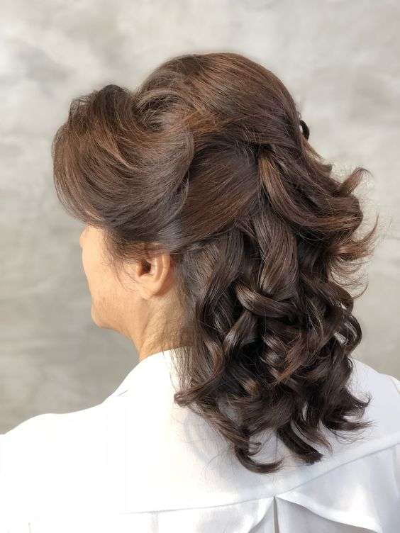 Mother of the bride hair