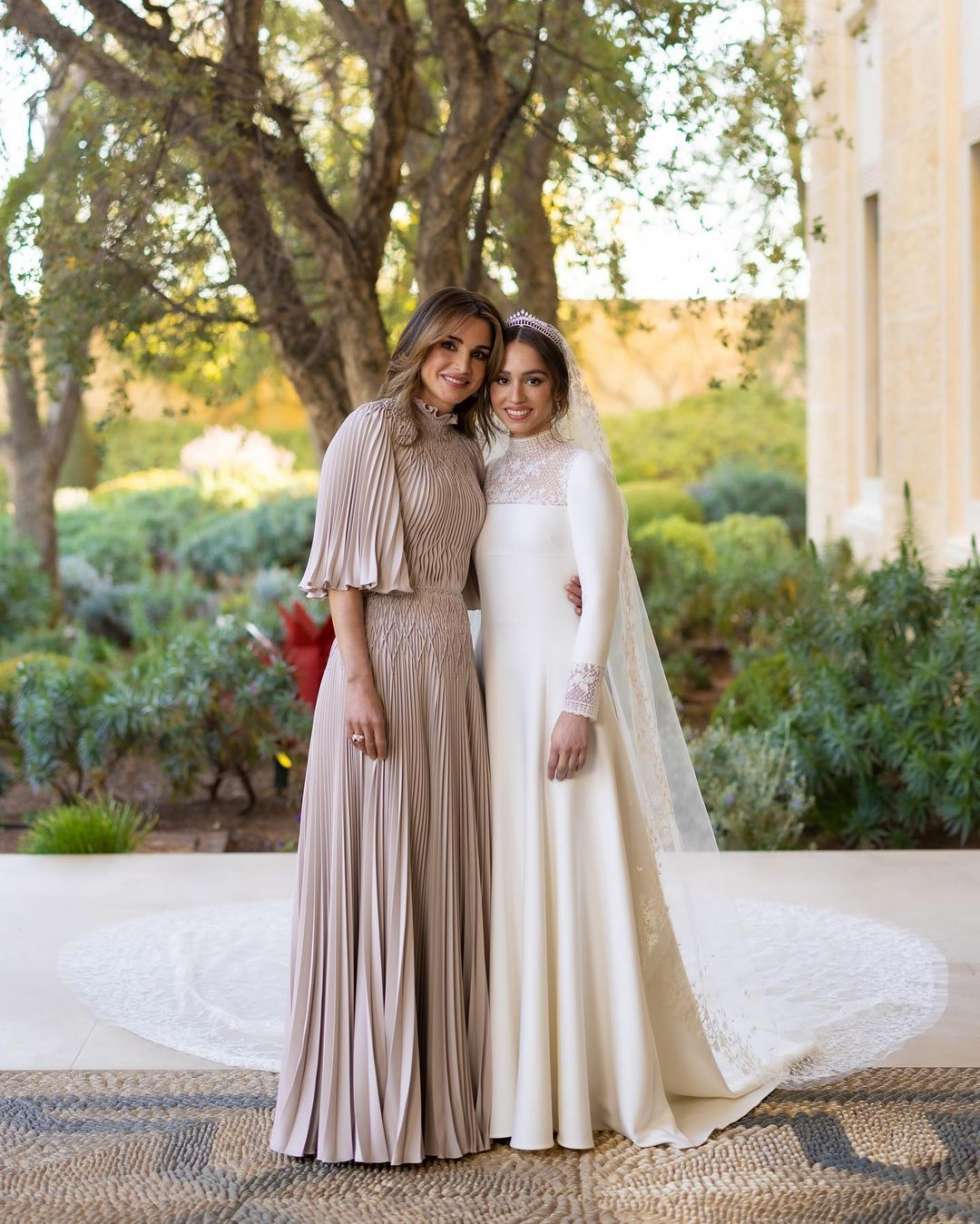 Queen Rania and Princess Iman