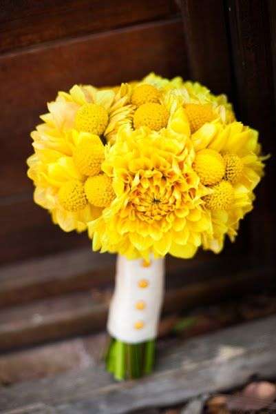 Yellow Dahlias Bouquet
