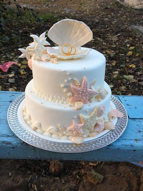 Little Mermaid Wedding Cakes
