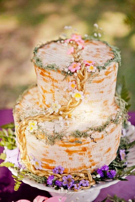 Tangled Wedding Cakes