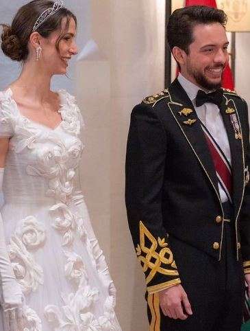 Rajwa Al Hussein Wedding Dress