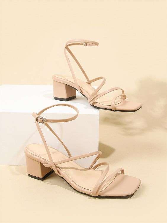 nude sandals for wedding