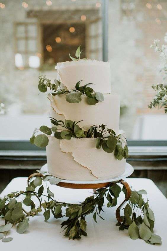 Eucalyptus Wedding Cakes